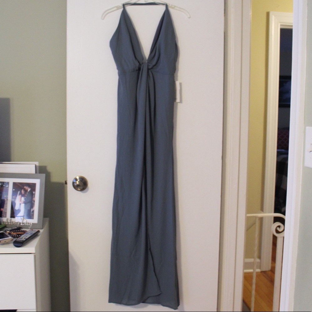 ⭐️HOST PICK⭐️NWT LULUS KNOTTED MAXI DRESS - Picture 4 of 8